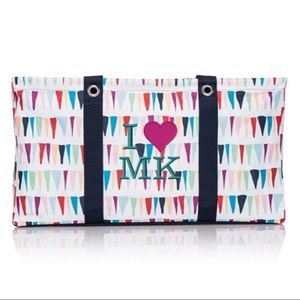 Thirty-One Large Utility Tote - I ❤️ MK